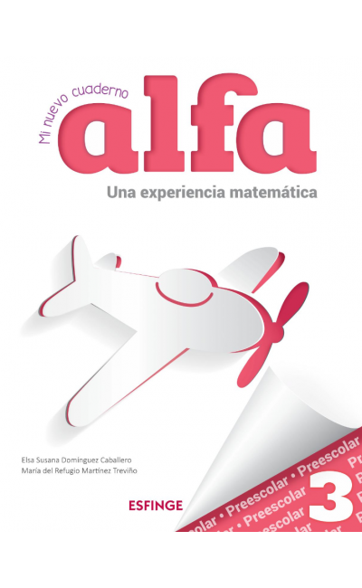Mi nuevo cuaderno Alfa preescolar 3