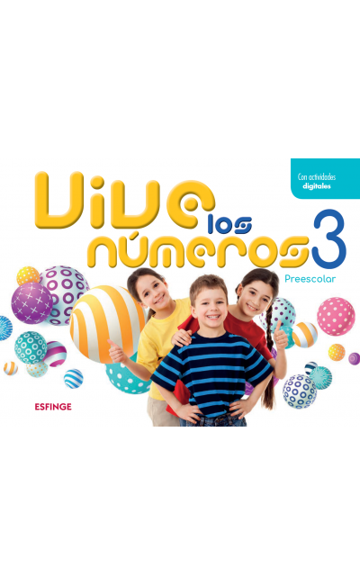 Vive los números 3. Preescolar