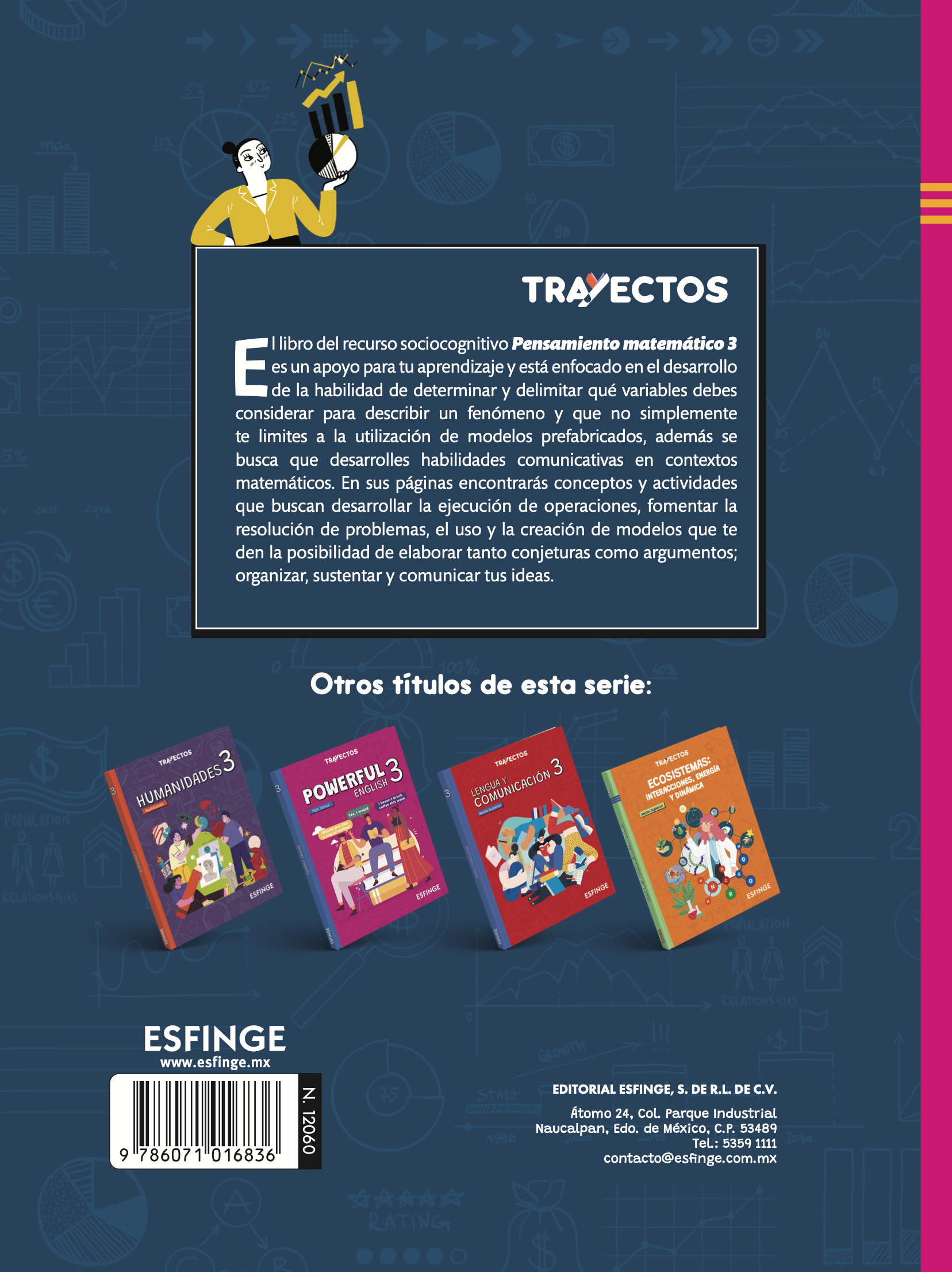Pensamiento matemático 3. Serie Trayectos - Image 2