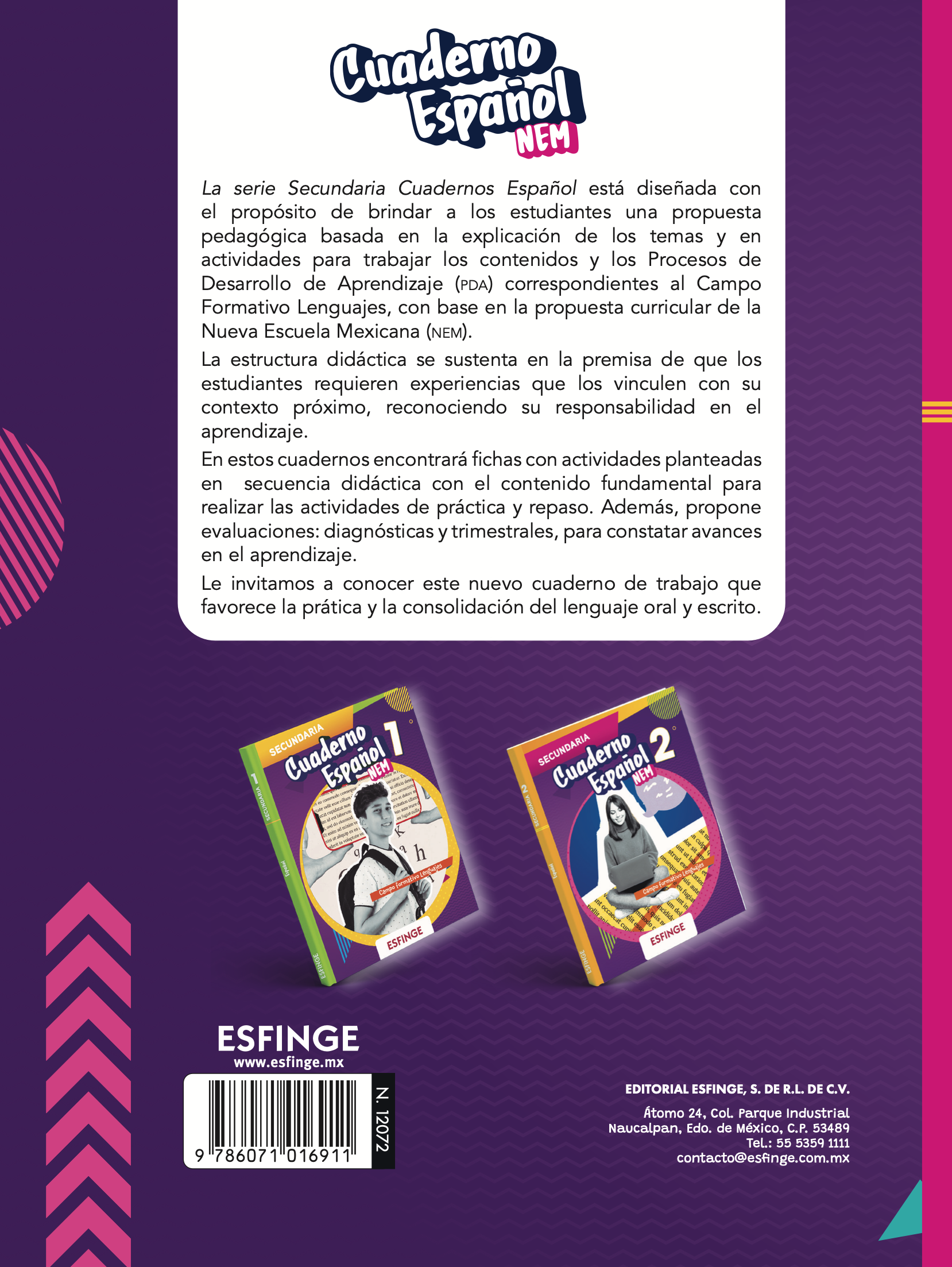 Secundaria cuaderno Español 3 - Image 2