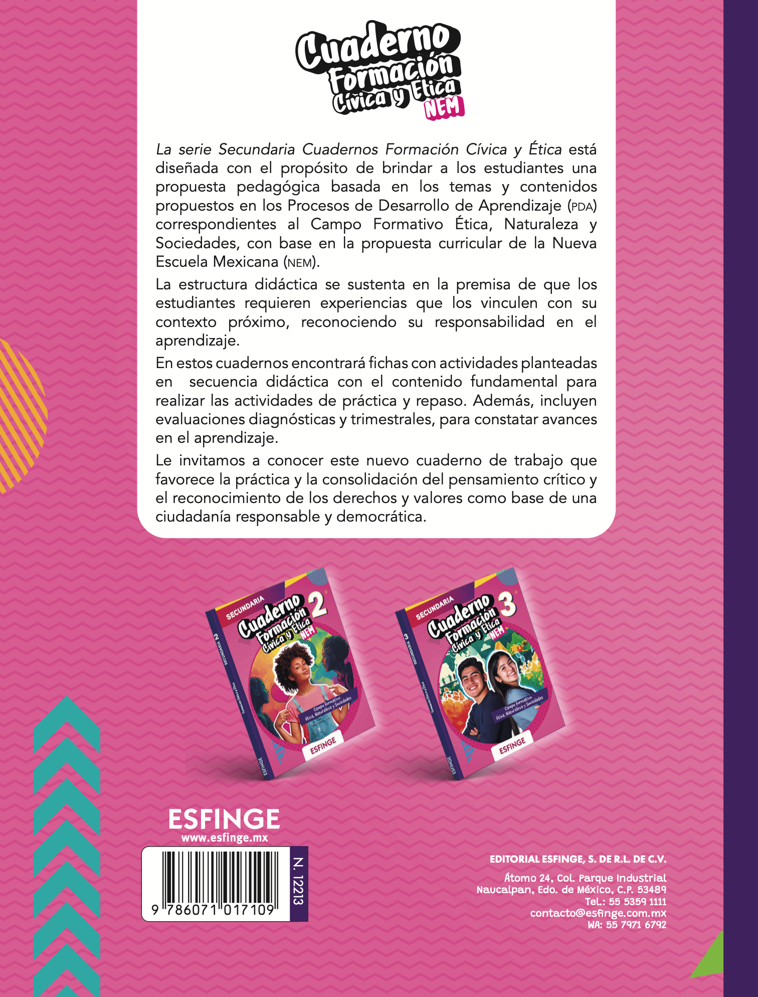 Secundaria Cuaderno Formación Cívica y Ética 1 - Image 2