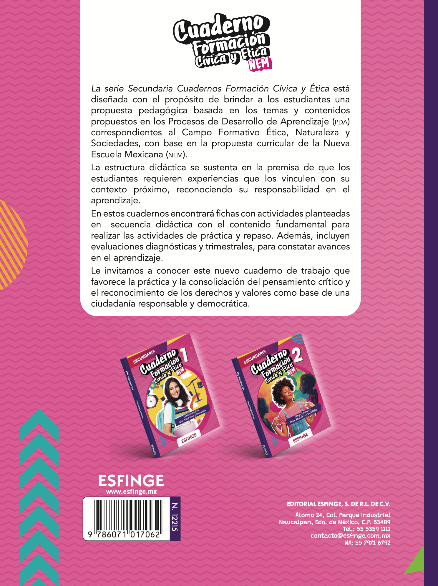 Secundaria Cuaderno Formación Cívica y Ética 3 - Image 2